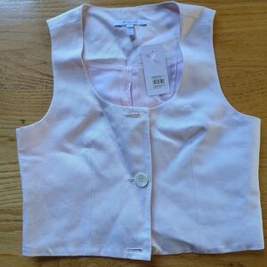Derek Lam Petal Pink Vest SZ P2